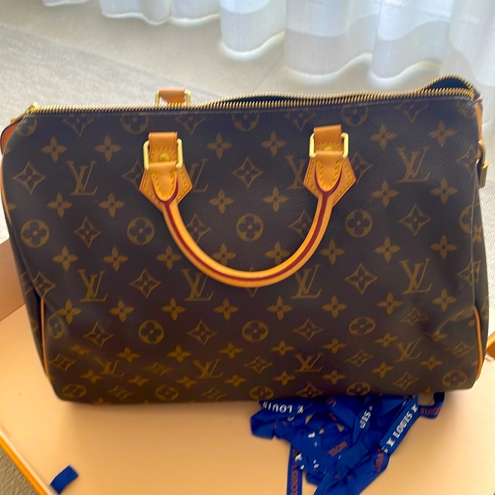 Like New Louis Vuitton Speedy 35 Monogram!